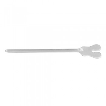 Butterfly Probe / Grooved Director Stainless Steel, 13 cm - 5"